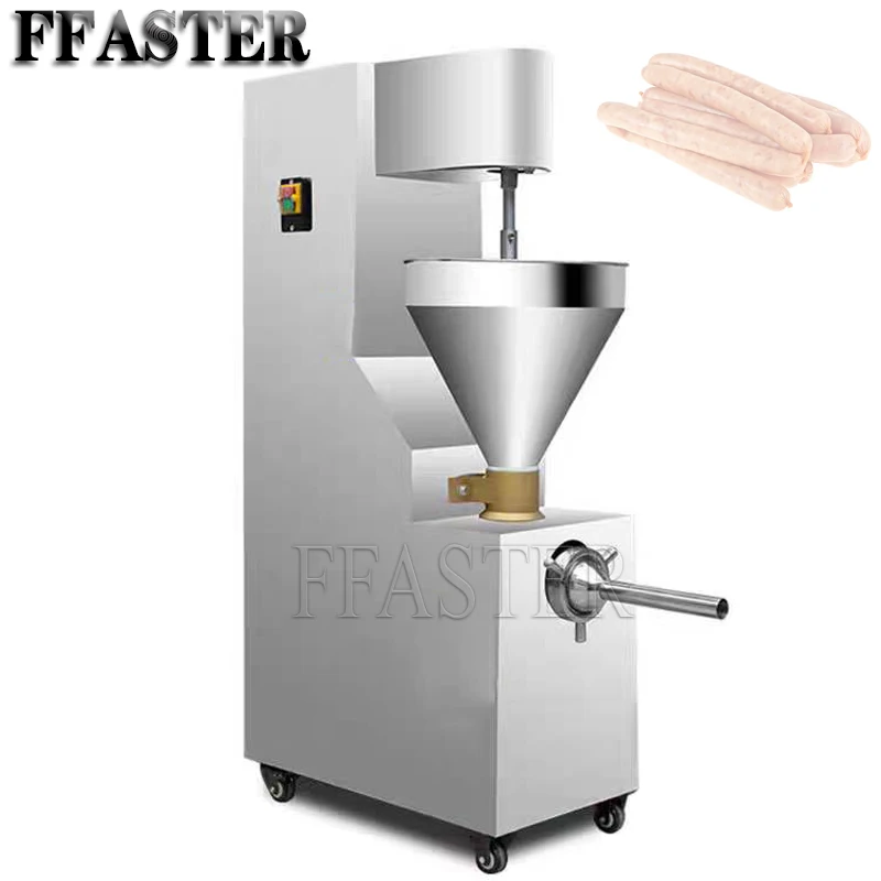 Large  2200W  Commercial Electric Stainless Steel Enema Machine Vertical Automatic Sausage Machine