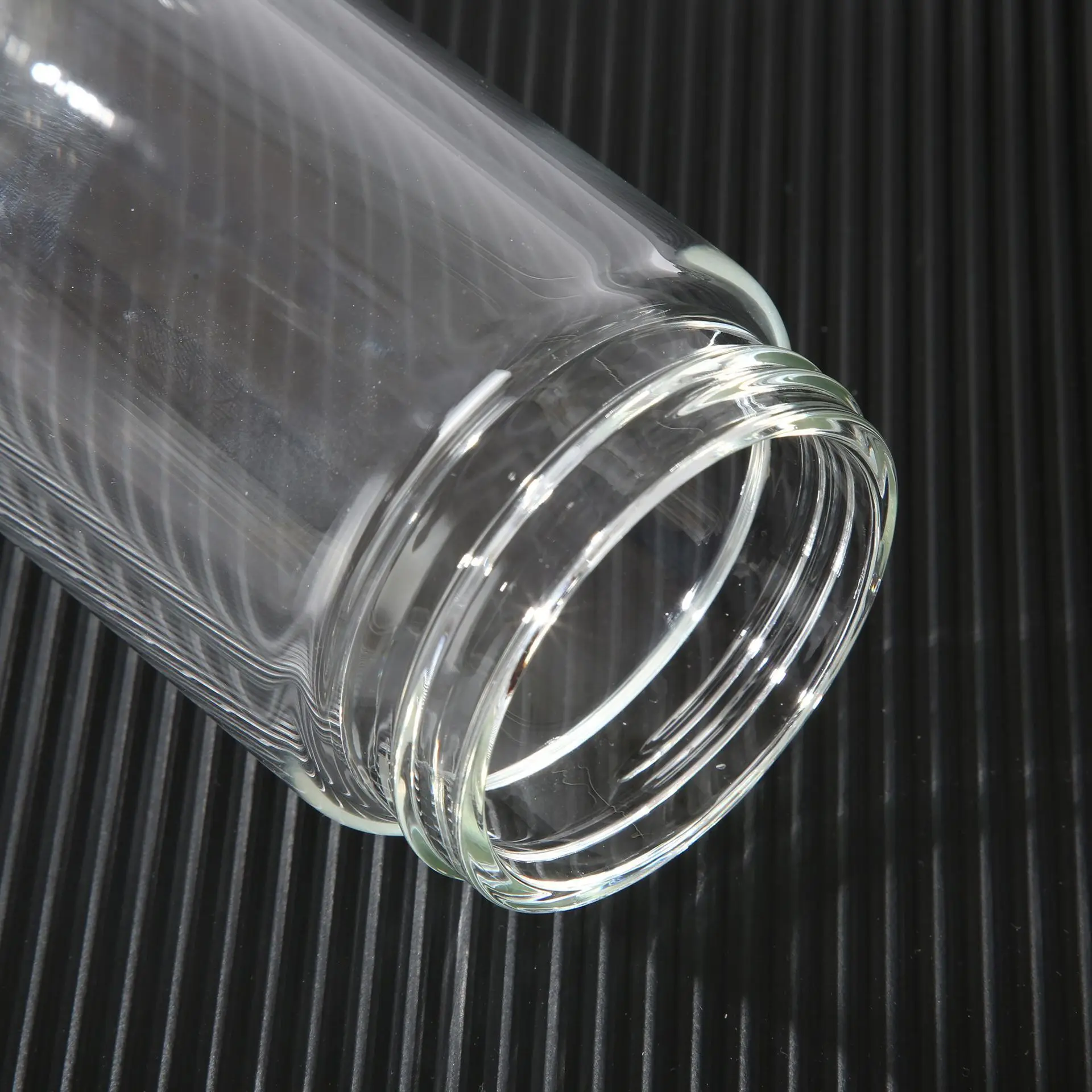 High Borosilicate Double Layer Separation Glass Creative Gift Water Advertising Portable Business Tea Cup