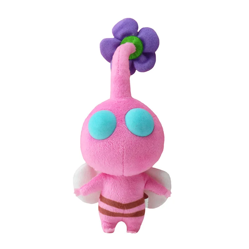 12 cm großes Pikmin-Plüschtier, Stoffpuppe, Spielzubehör, Rucksackanhänger, Schlüsselanhänger, weiche Sammlerdekoration für Spieleliebhaber – Detail 2