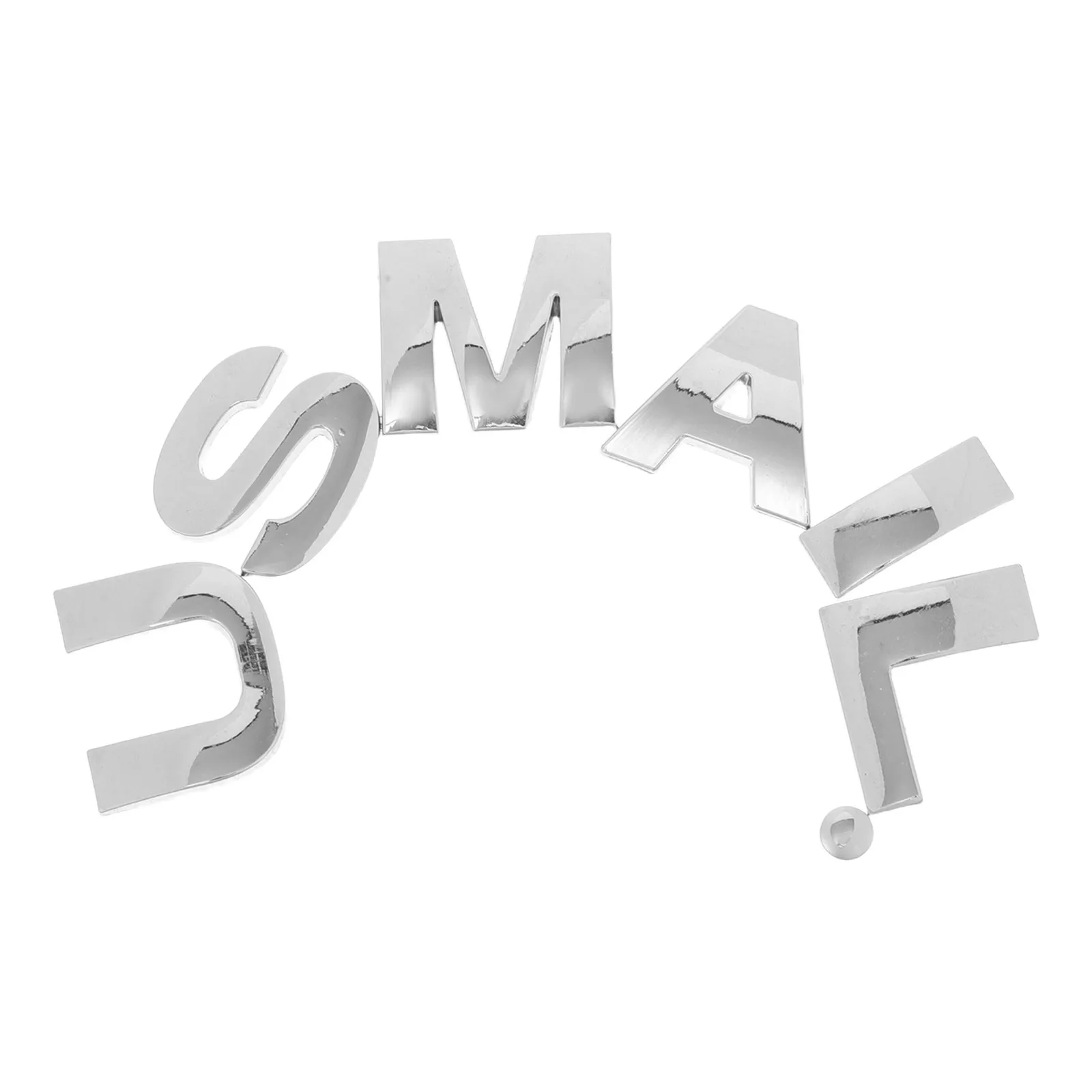 

1Set Mailbox Sign Metal Letters Self Adhesive Durable Outdoor Alphabet Decals Address Stickers for Mailbox Decoration