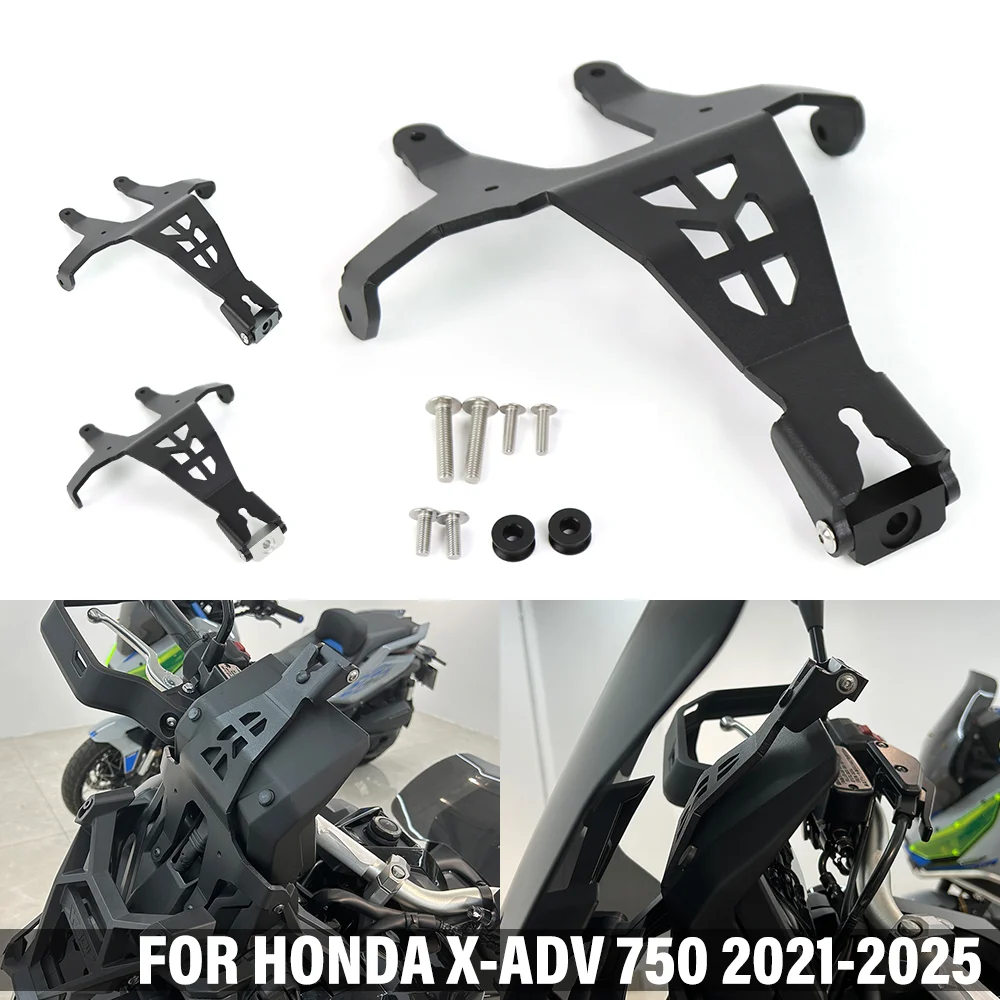 

Motorcycle Forward GPS Navigation Plate Bracket Mount FOR HONDA X-ADV 750 XADV 750 2021-2025 2024 Expansion Mobile Phone Support