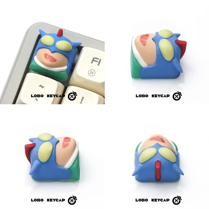 Kawaii Crayon Shin-chan personalizzato Keycap Cartoon Animation Cute Shin-chan Action Kamen tastiera meccanica Keycap