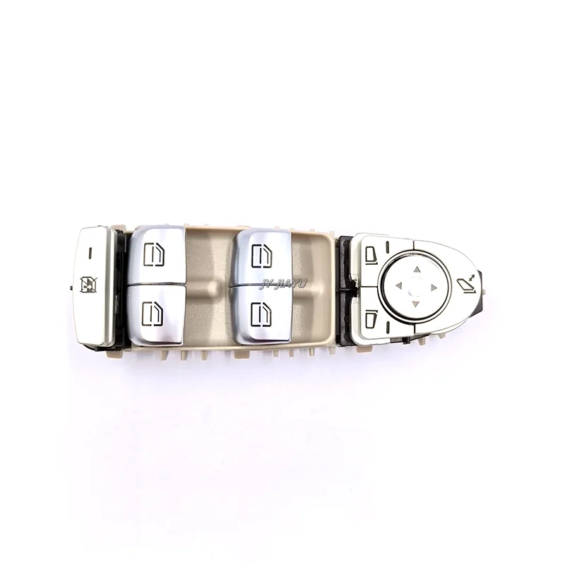 Beige Left Front Switch Window Lifter Control for Mercedes Benz W205 S205 C253 C63AMG C63SAMG C180 GLC260 2059056811 A2059056811