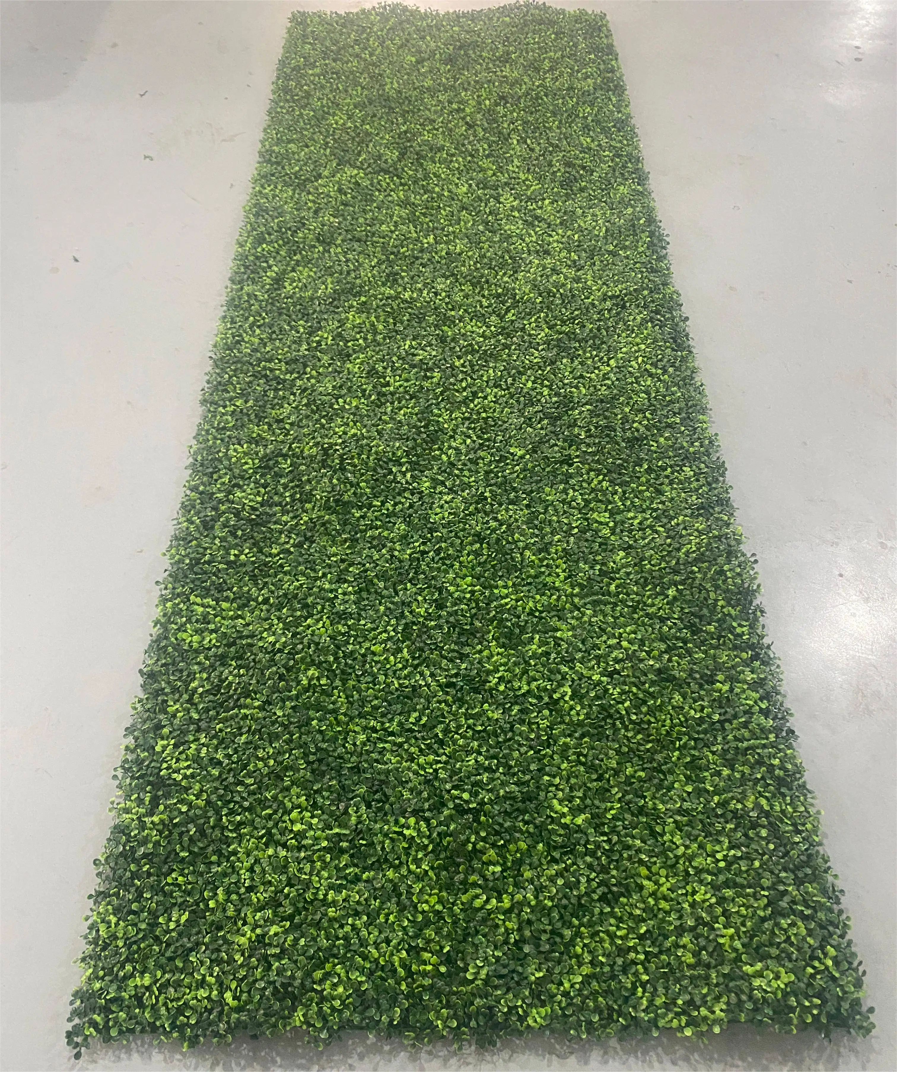 UV Resistant1*3m Artificial Boxwood Panel Hedge Roll Mat Fence Plastic Leaves Hedge Panel