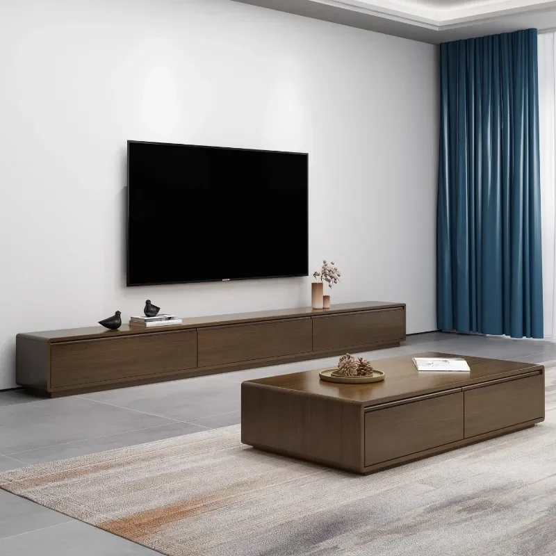 Nowoczesny Minimalizm Design Lekki Luksus Wysoka Jakość Oryginalność Stojak Pod Telewizor Lite Drewno Podłoga Glamour Mebel do Pokoju