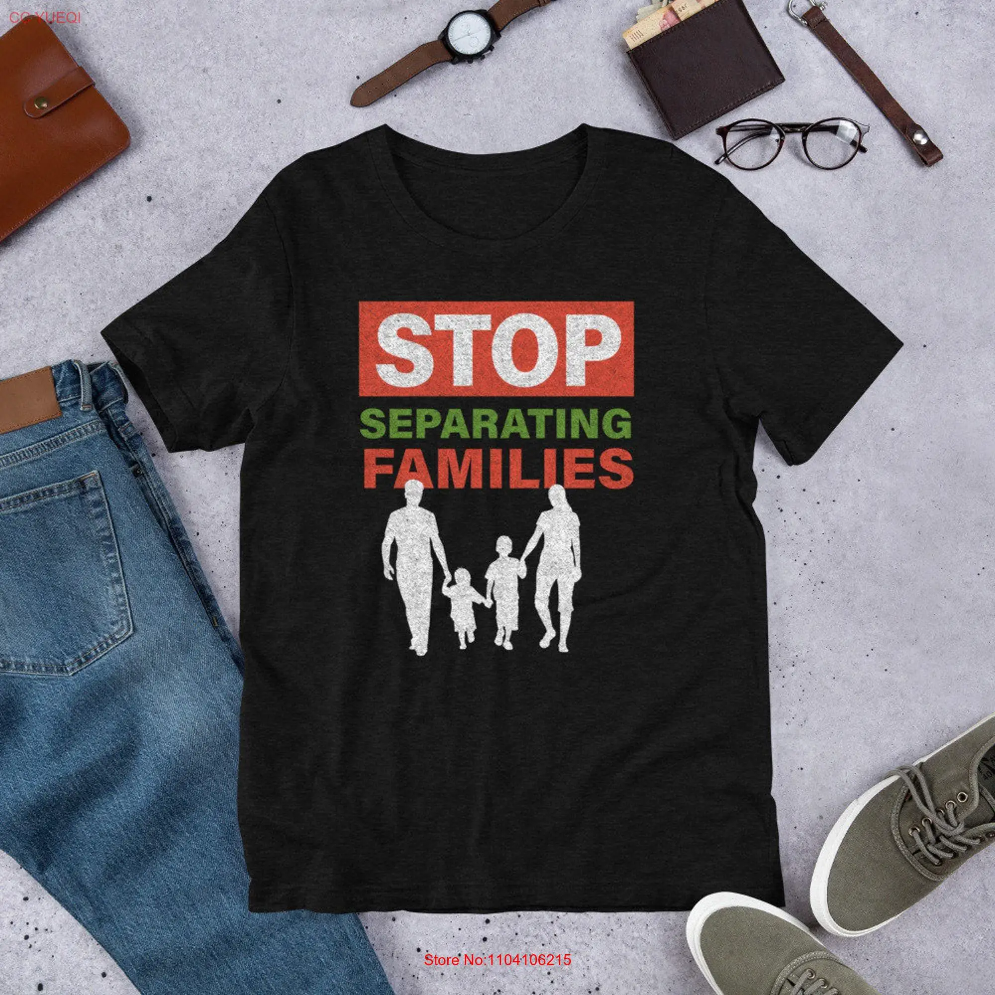 End Immigrant Family Separation Cruelty in Cages Support Children's Refugees Rights Keep Families Together T shirt