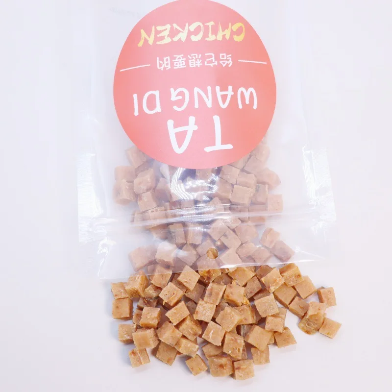 Pet Snacks  Dried Salmon Pellets Nutrious And Healthy Low Fat Low Salt Wholesale of Dogs Cats Pet Dry Food Pet Supplies 400g