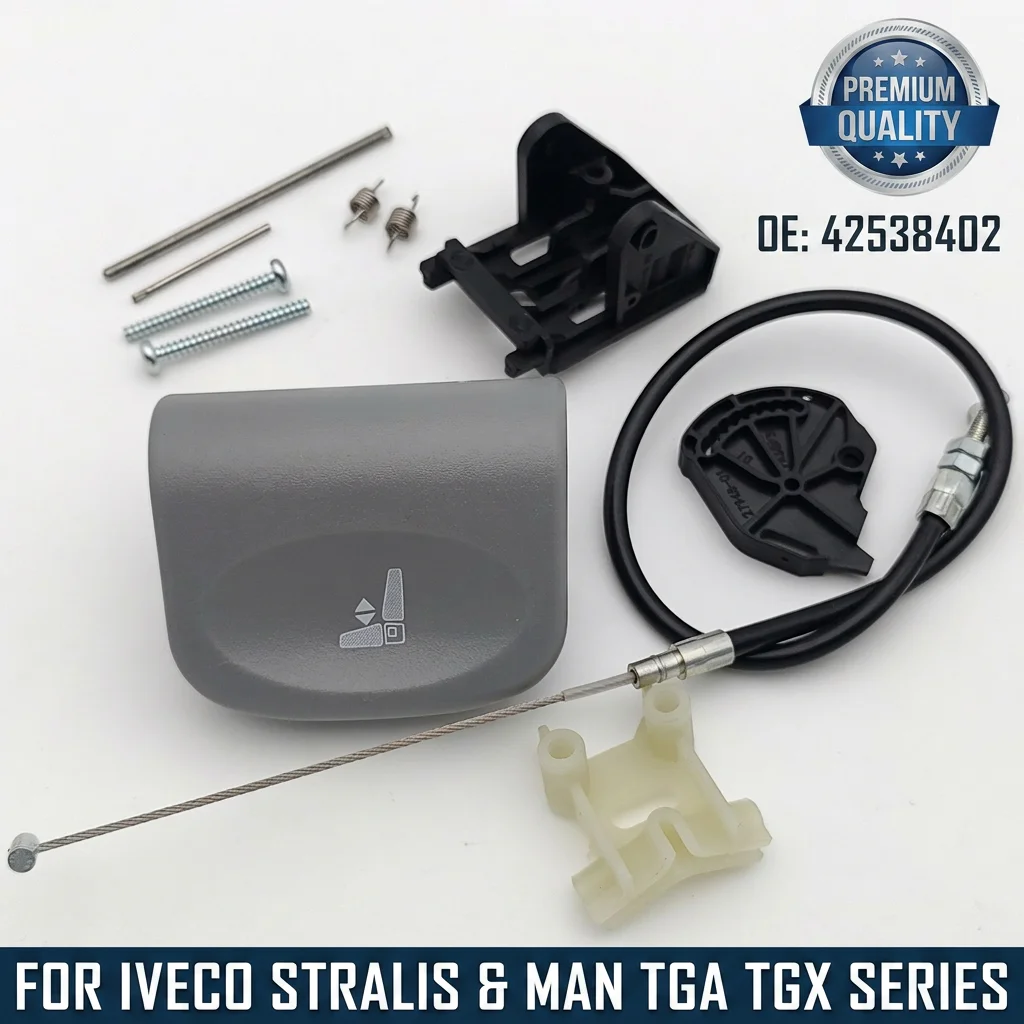 

42538402 Truck Seat Adjustment Handle Kit for IVECO Stralis Trakker for MAN TGA TGX for ISRI 6860 Seat Control Handle Cable