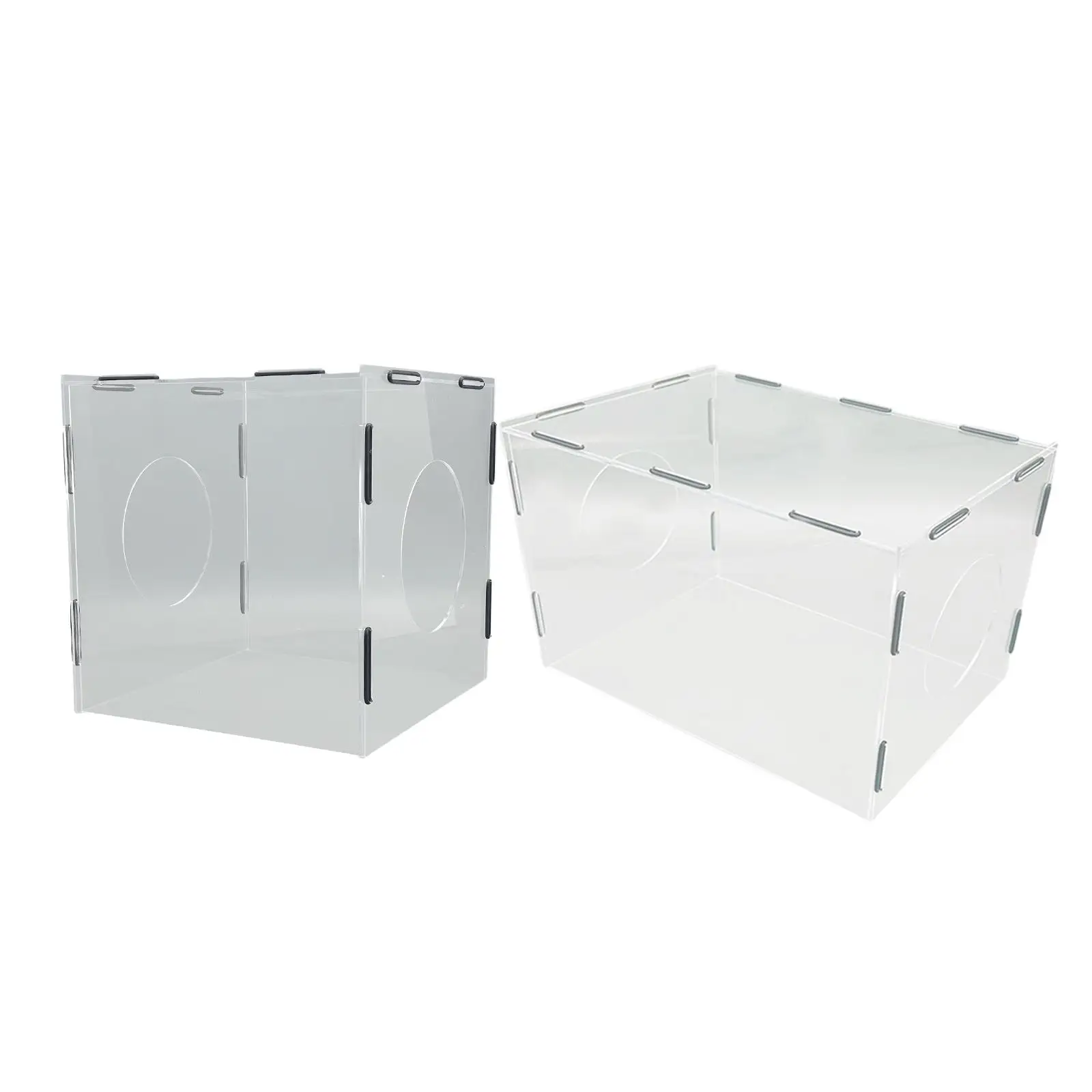 Boîte à poussière de meulage, couvercle transparent pour gravure, polissage, sculpture