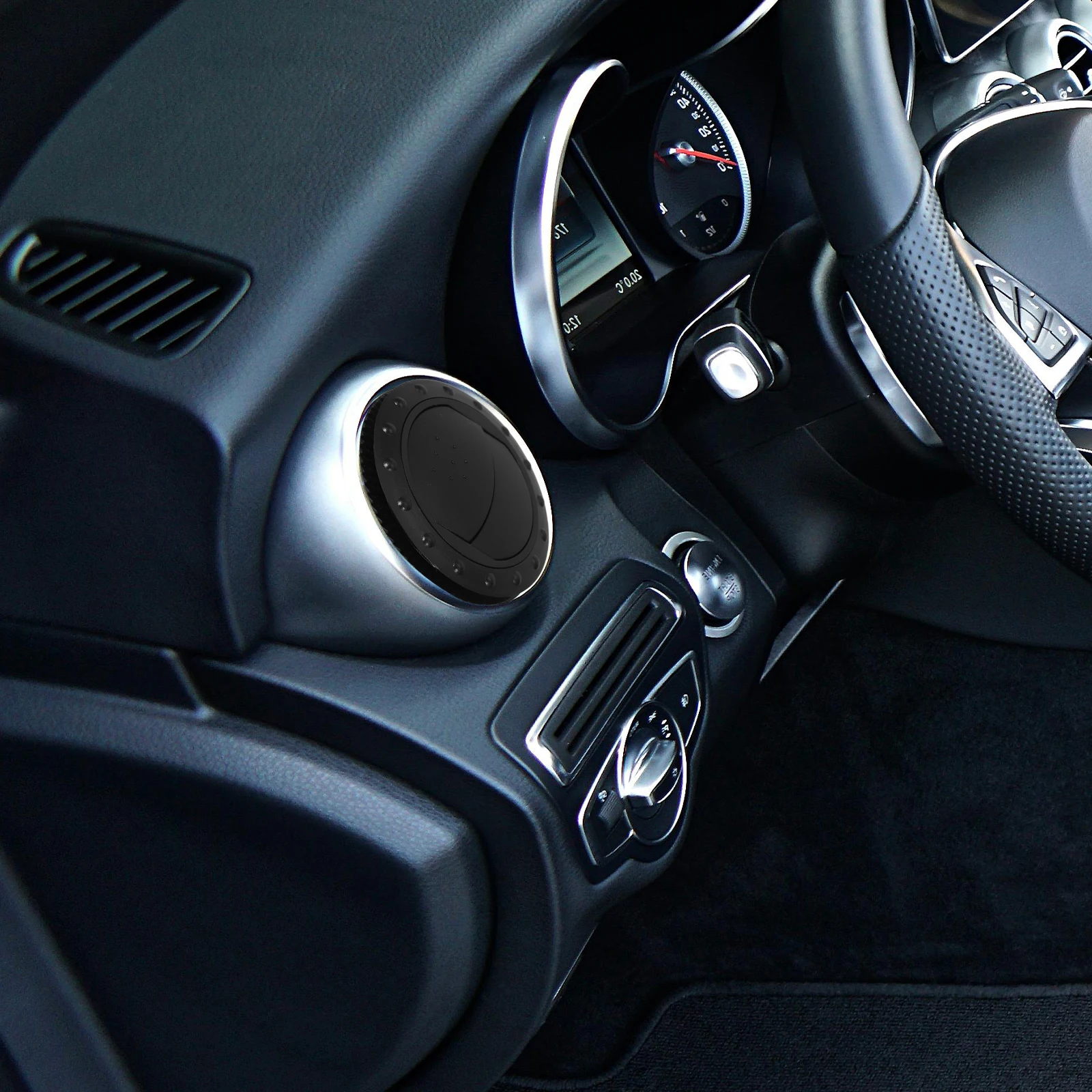 

2Pcs 60Mm Air Conditioning Outlet for Rv Car Ventilation System Universal Fit Rotating Design Interior Black Air Vent Outlet