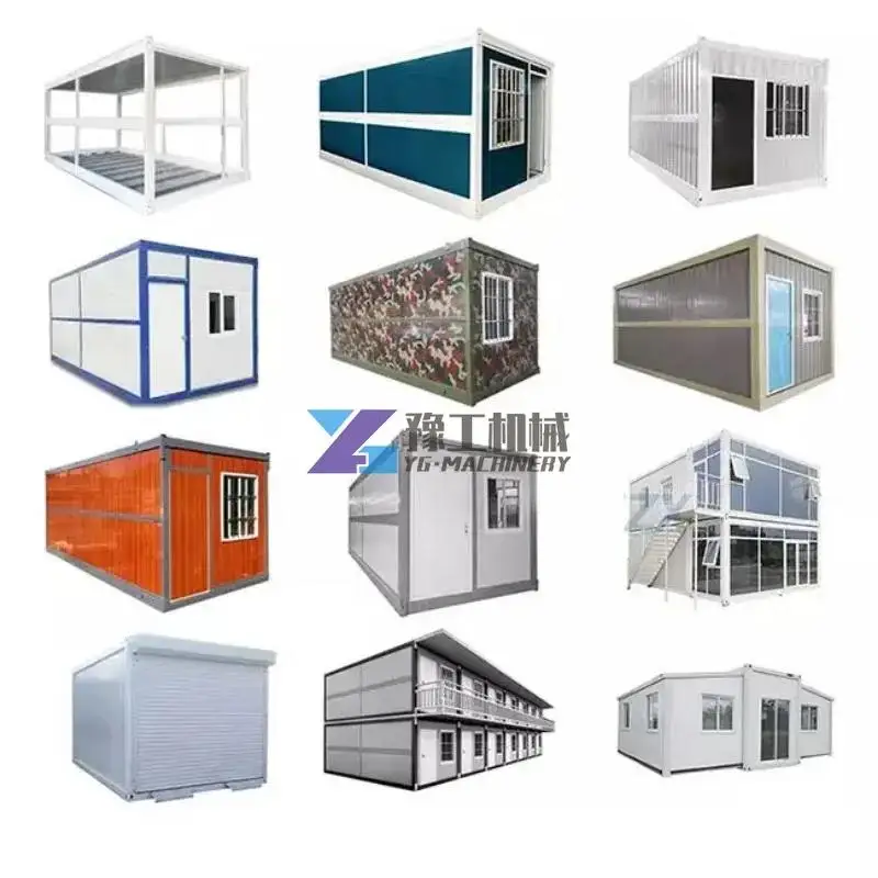 Fast Build Prefab House Small Tiny Container Home Office Modular Folding Container House