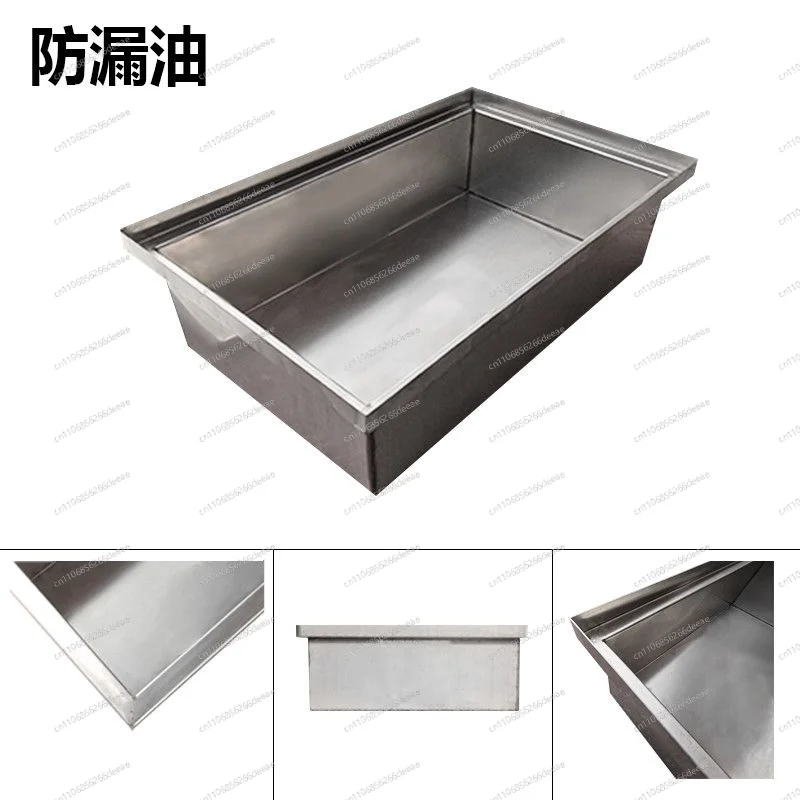 Customized commercial stainless steel pan inner tank fryer fried chicken collarbone balls fritters square pan