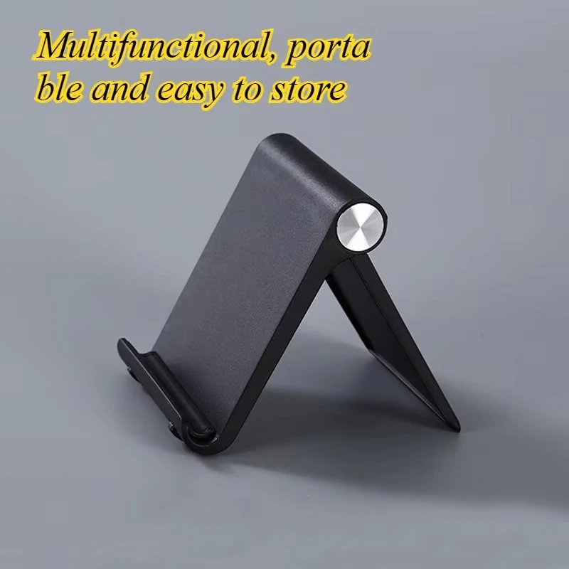 1Foldable portable phone stand Multifunctional Desktop Tablet Stand Sturdy, durable, and easy to store Suitable for home office view 4