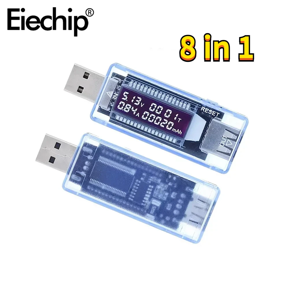 

QC2.0 3.0 4-30 В USB-тестер емкости тока и напряжения точно обнаруживает ток и напряжение батареи, обнаруживает емкость зарядного устройства