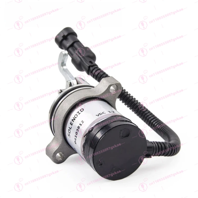 12V 24V Generator Fuel Stop Valve, Flameout Solenoid Valve Switch 04103808