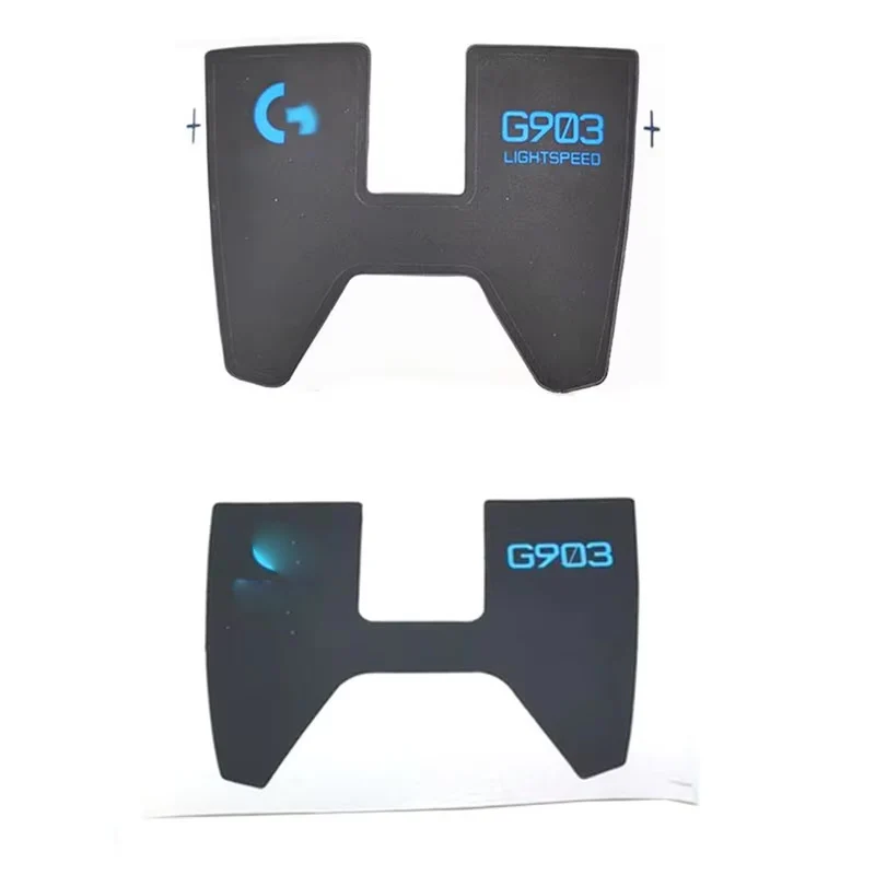 สําหรับ G903PRO/G903hero LIGHTSPEED แผ่นอะไหล่สติกเกอร์เท้าโลโก้รับประกันสติกเกอร์ด้านล่างสวมใส่เรียบ