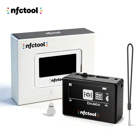 For Rechargeable NFC Amiibo Simulator Emulator for Switch Switch 2 3DS Wii U Gaming Accessories Compatible with ACNH Cards