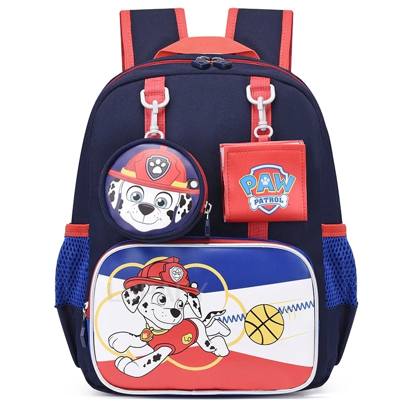 Paw Patrol Cartoon Bag Anime Children Backpack Skye Everest Marshall Chase Boys Girls Pat Patrouille Birthday Backpack Toys