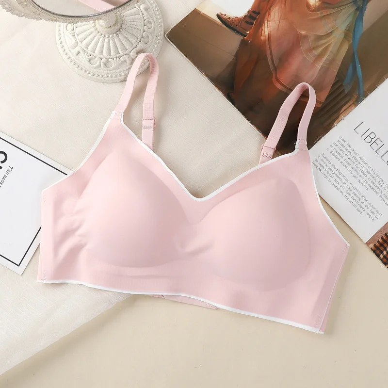 Women Sexy Sling Brassiere Active Push Up Seamless Bra Female Daily Underwear Girls Comfort Bralette S-2XL Lingerie 0084