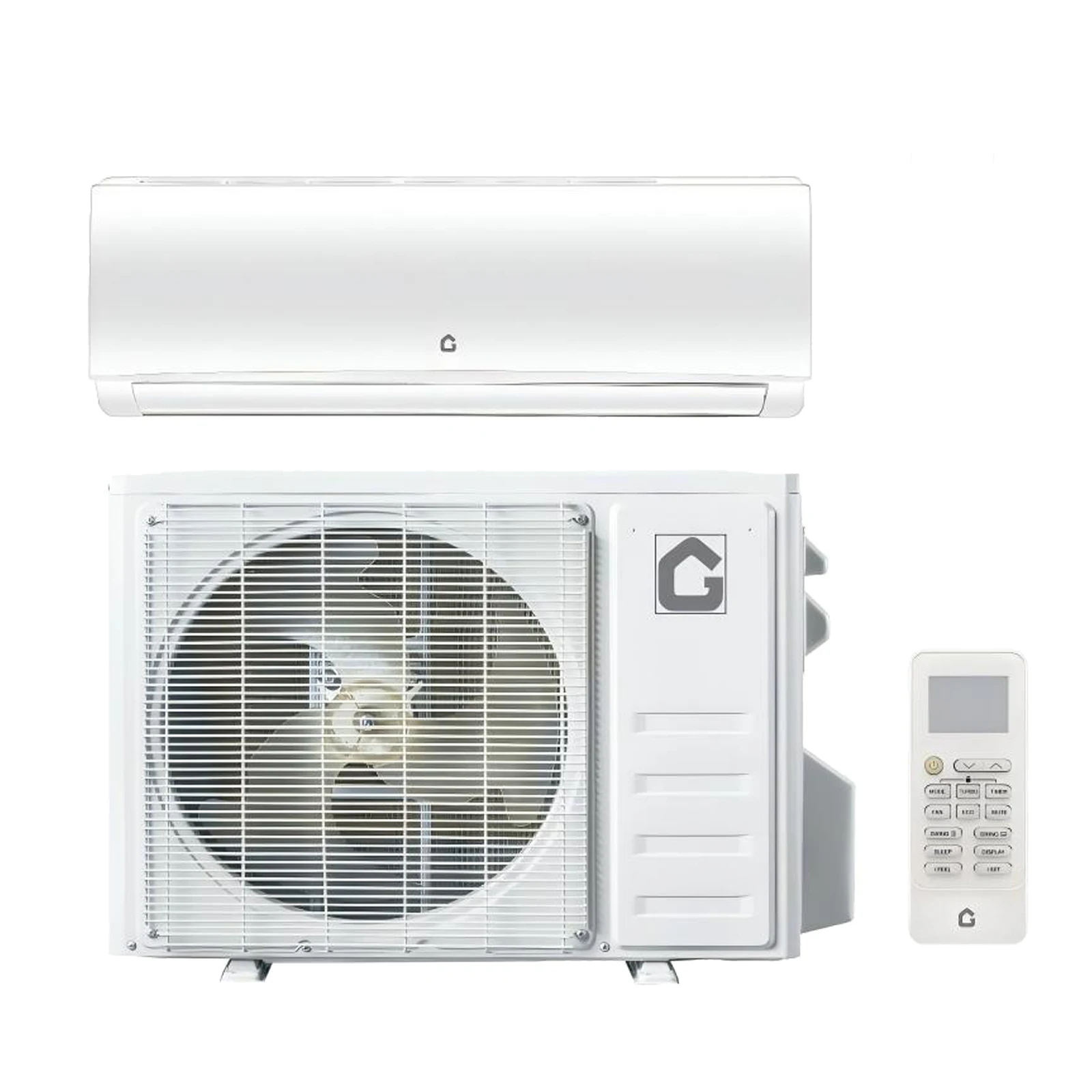 

Мини-сплит-система кондиционирования и обогрева 9000 BTU, 20 SEER2, охлаждает 450 кв. футов, инверторная безканальная система с Wi-Fi и функцией самоочистки