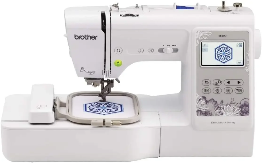 SE600 Sewing & Embroidery Machine,103 Built-In Stitches,  4