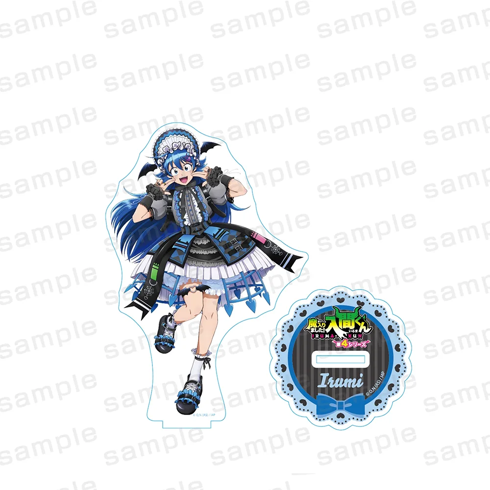 Anime Welcome to Demon School! Iruma-kun Kuromu Ameri 15CM Acrylic Stand Keychain Room Decoration Desk Decor Collect Gifts
