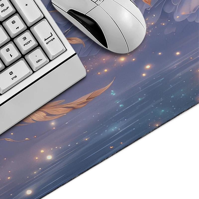 Mouse Pad Gaming Floral Art printon demand Custom Mousepad XXL Desk Mats Natural Rubber Non-Slip Soft Mice Pad Table Mat