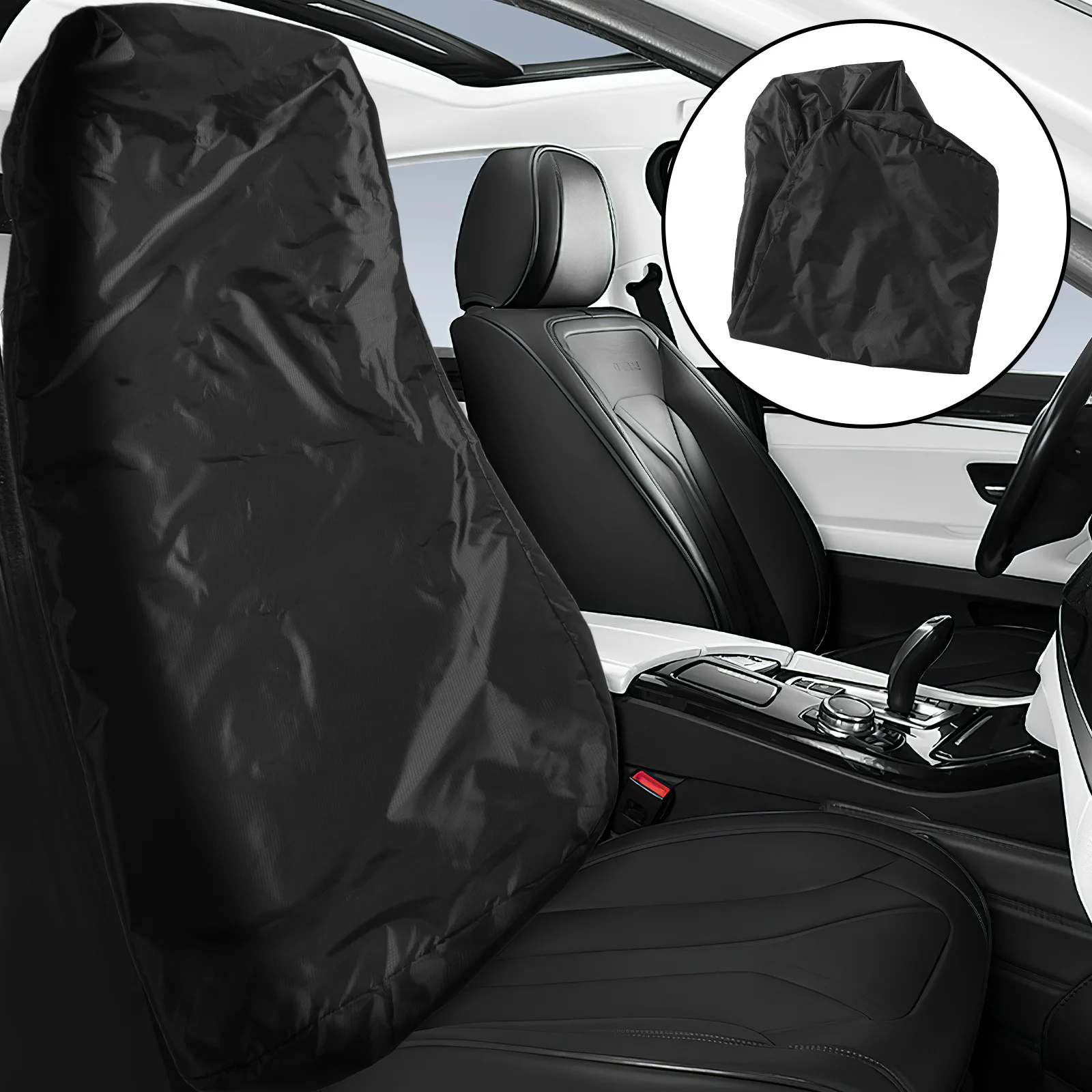 

Auto Seat Covers Universal Fit for Cars Suvs Trucks Breathable Stain Resistant Comfortable Cushion Rear Back Seat Protector Easy