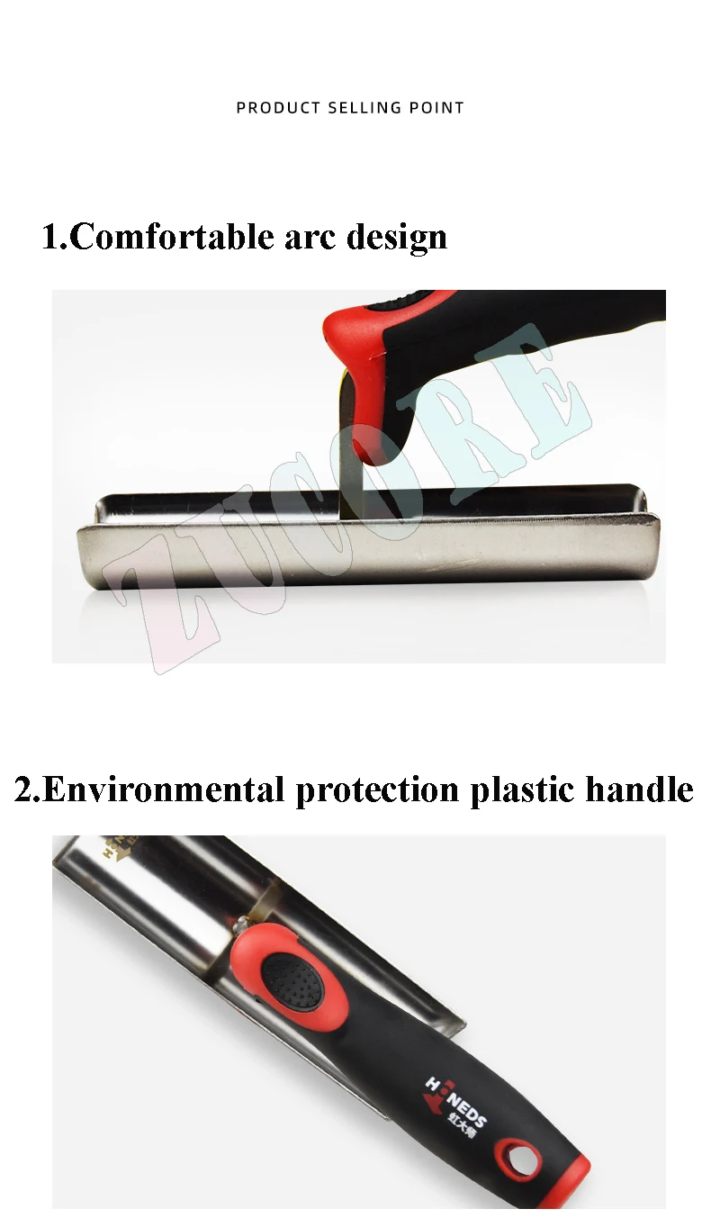 Arc Corner Trowel Sheet Rock Stainless Steel Drywall Corner Trowel