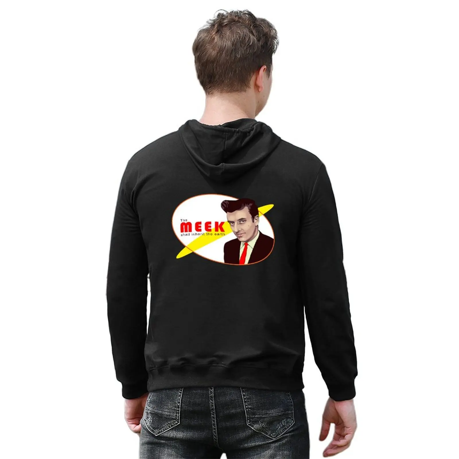 Joe Meek shall inherit the earth Hoodie men's clothing hooded shirt men's coat korean clothes tracksuits