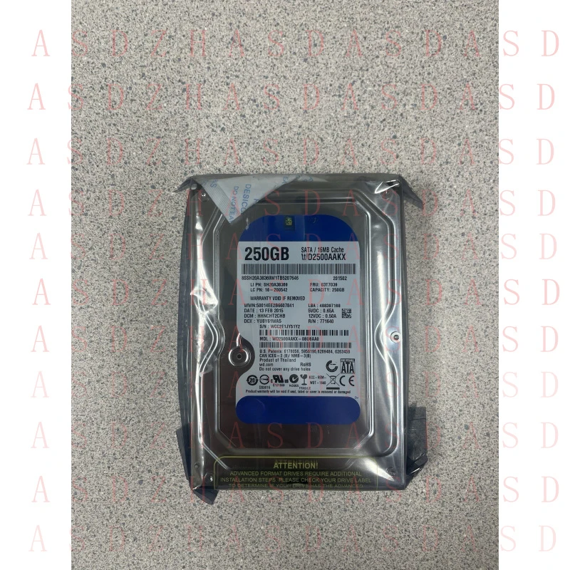 

Жесткий диск Western Digital 250 ГБ, внутренний, 7200 об/мин, 3.5 дюйма (WD2500AAJB-00J3A0, новый, запечатанный, 718037717067) | eBay