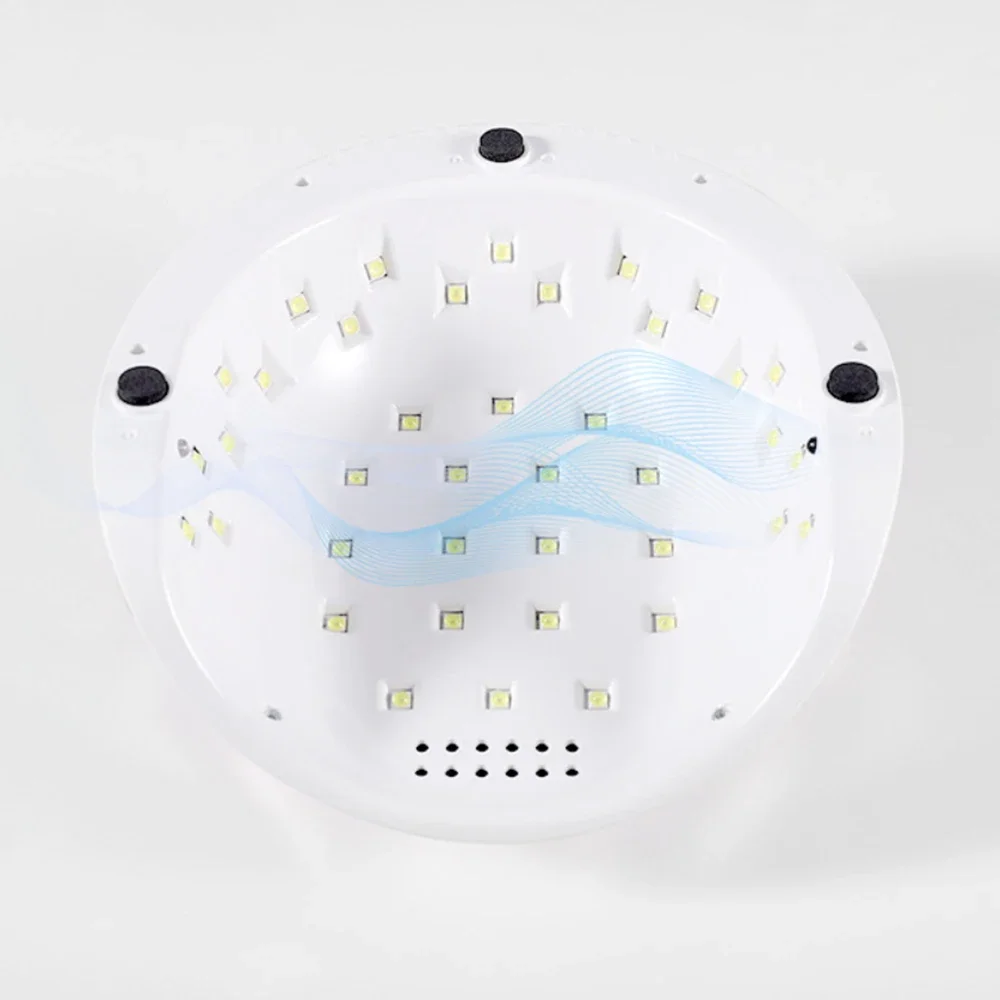 สีสัน UV LED โคมไฟเล็บเจลมืออาชีพเครื่องเป่าเล็บ 86W 4 การตั้งค่าจับเวลา Quick Drying โคมไฟเล็บเครื่องมือ