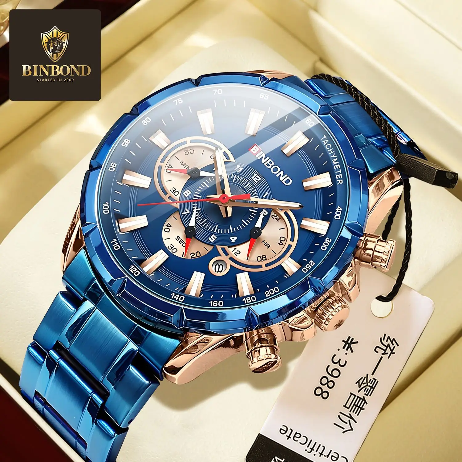 Hot Trendy  Casual Men Watch Tactical Motorcycle Waterproof Night Light Circular Timing Multi Pointer Quartz Wristwatches