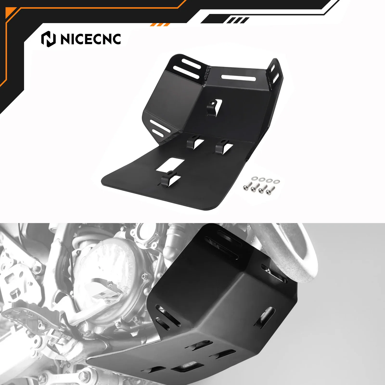 

NICECNC For Suzuki DRZ 400 S DRZ 400E DRZ400SM DRZ400 DRZ 400 E S SM 2000-2024 2023 2022 2021 Engine Chassis Guard Protector