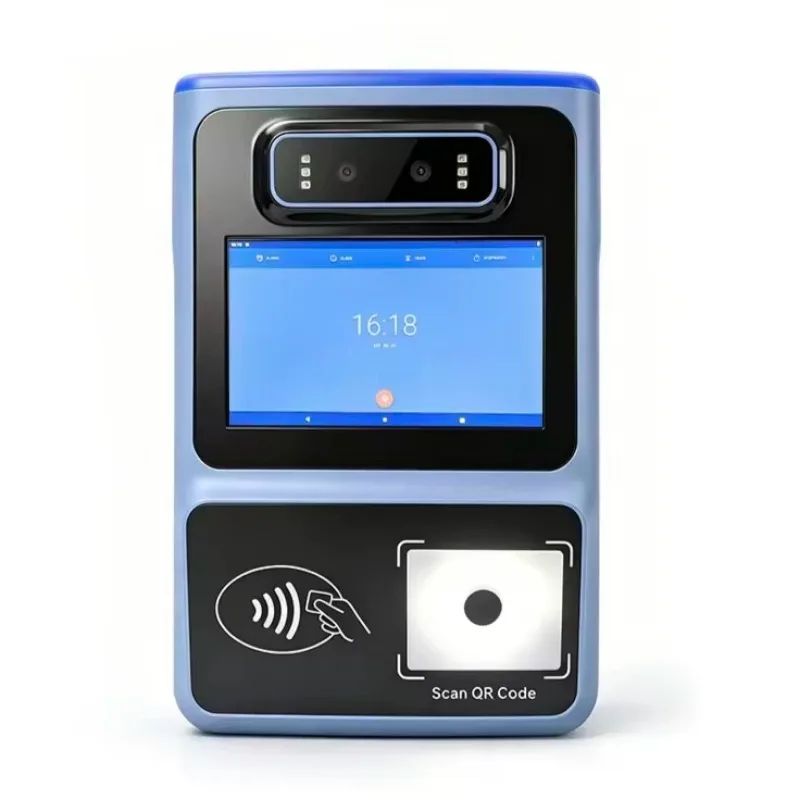 All In One  Bus Validator With QR CodeFacial RecognitionBus Ticket Fare Payment With Voice Broadcast  Wifi