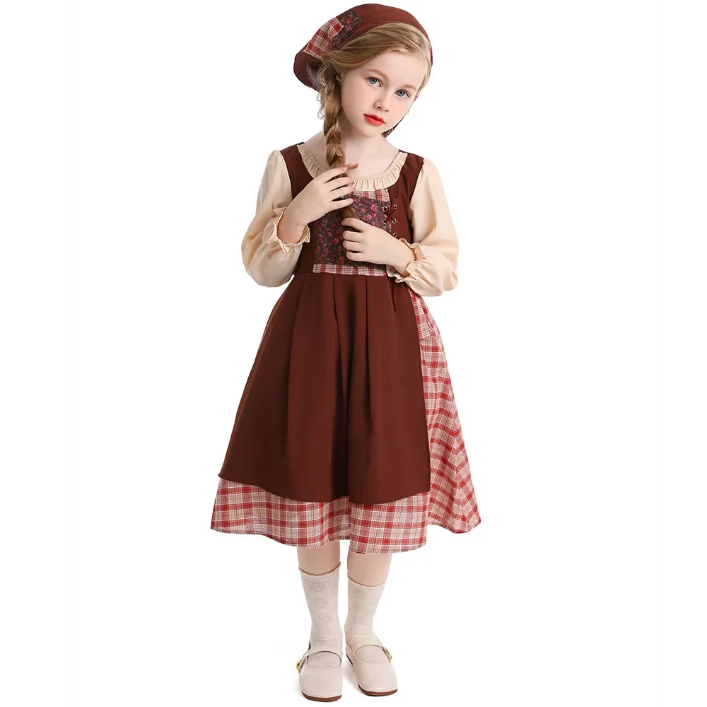 Vêtements для косплея для тренировок, Bravo d'allumettes, Performance Sur Scene, Femme de Chambre de La Ferme Tubeale