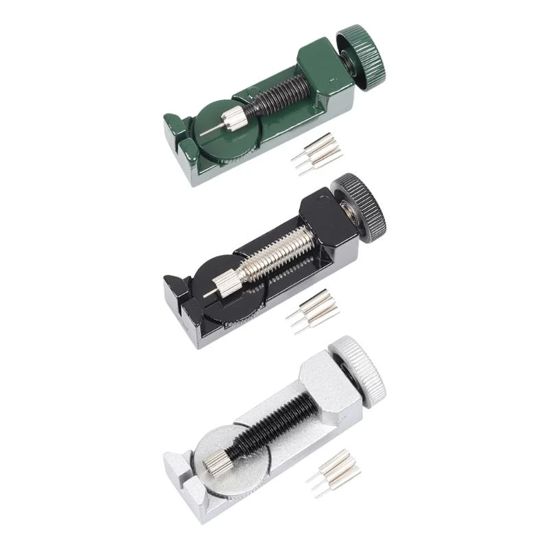 Portable Watch Bracelets Link Removal Tool with Adjustable Height for DIY Repairs