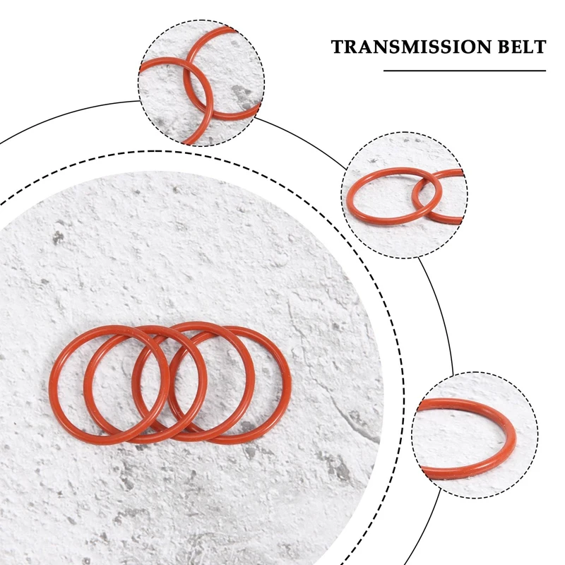 4 szt. Zamiennik boczny silnik szczotkowy O-Ring pas napędowy do Neato Botvac D75 D80 D85 70 75 80 85 uszczelka do odkurzacza