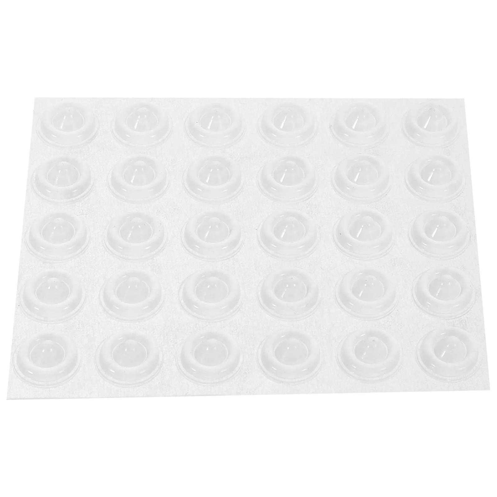 

30pcs Ski Board Anti Pad Self Adhesive Stickers for Single Foot Snowboarding Sports Accessory Transparent