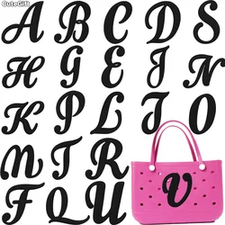 New 26 Cute Greek Letters A-Z Charms for Beach Bag, Women's Handbag Decoration,Girls Travel Bag Accessories Charms,Tote Charms