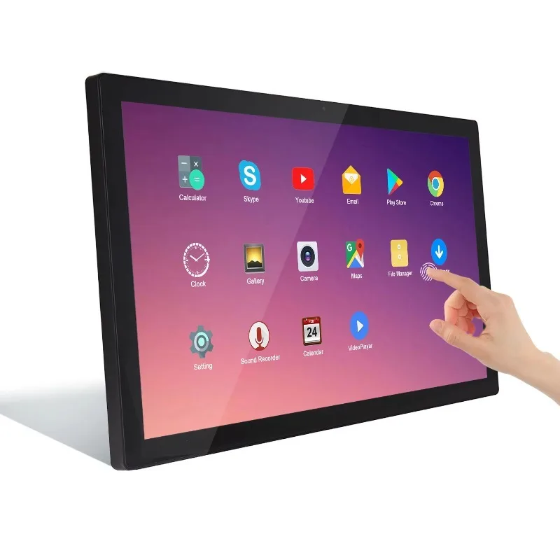 

32-дюймовый Android-планшет RK3566 RK3568 2+16 ГБ, умный экран, Wi-Fi, Bluetooth, NFC, настенное крепление