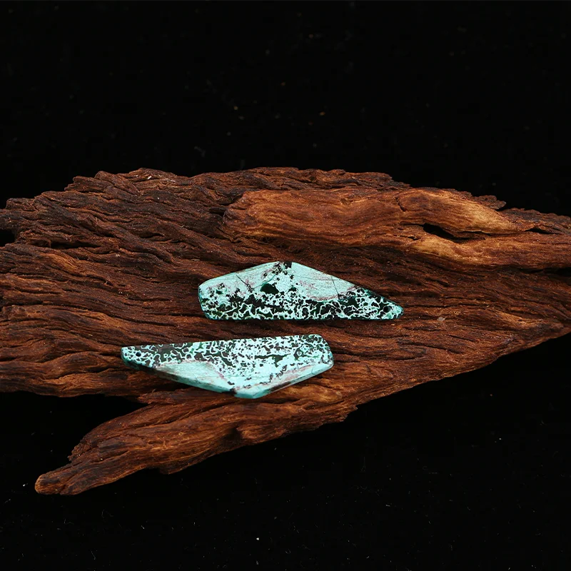

B&F African Turquoise Earring Beads for Jewelry Making, Handmade Natural stones beads, Stones for jewelry Making Supplies