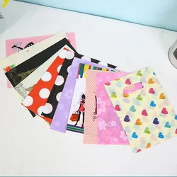 100Pcs/Lot 6 Sizes Wholesale Jewelry Bag Cute Pattern Plastic Bag with Handle Gift Bags Candy Cookie Party Favor Packaging Bags