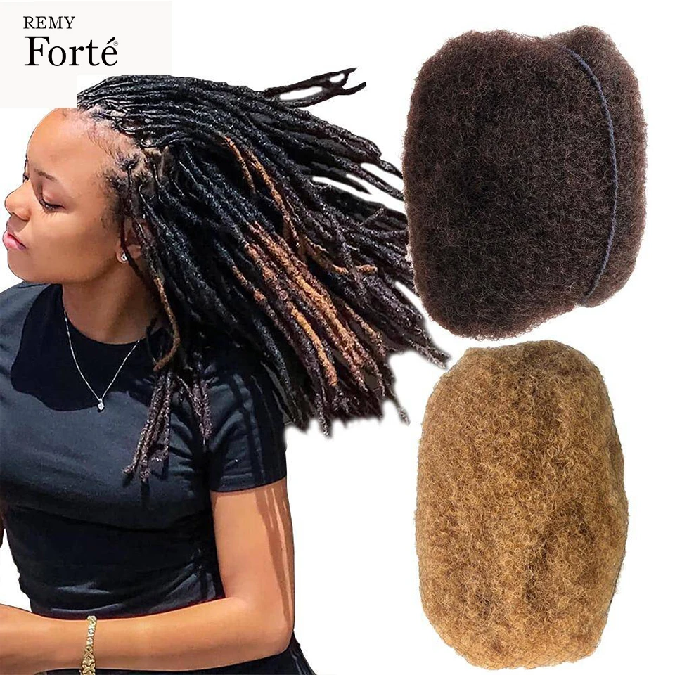 Remy Bulk Hair No Attachment Peruvian Afro Kinky Curly Wave Human Hair Bulk For 1Pc Braiding Natural Color Braids Hair No Weft