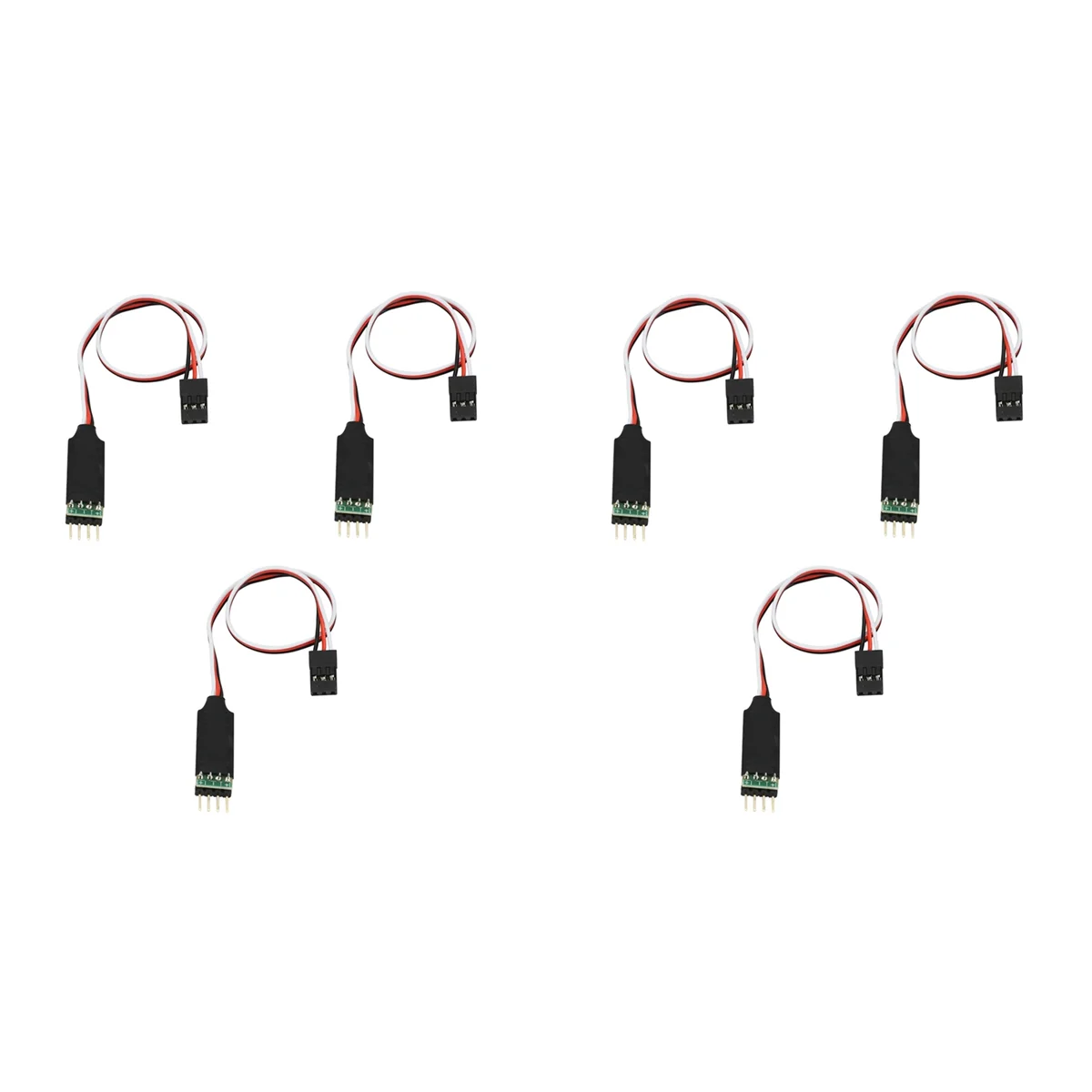 A77I 6Pcs 3CH 3-Channel LED Lamp Light Control Switch Panel for 1/10 1/8 RC Model Car Axial SCX10 Trx4