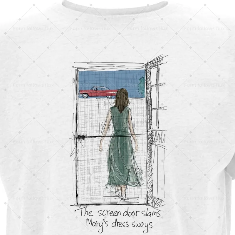 

2026 men T-Shirt Hoodie Hand Drawn Comic style Thunder Road (Opening Line) – New Jersey Rock Icon Boss Bruce Opening Lines Rock