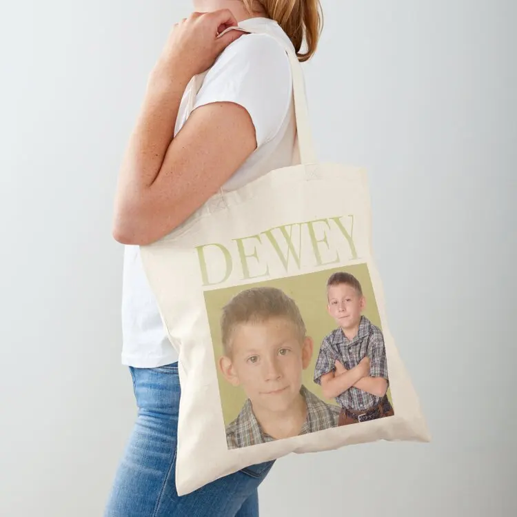 

Dewey - Malcolm in the middle Tote Bag bags woman 2025 free delivery bags shopper bags supermarket folding bag