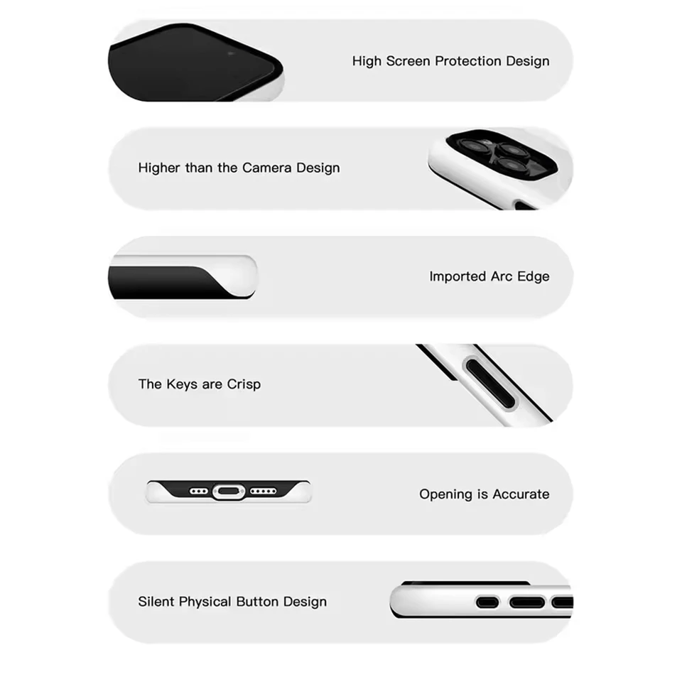 Funda de teléfono de moda popular con logo de lujo estilo película S-Supr-E para iPhone 16e 16 15 14 13 12 11 Pro Max Plus XS 6
