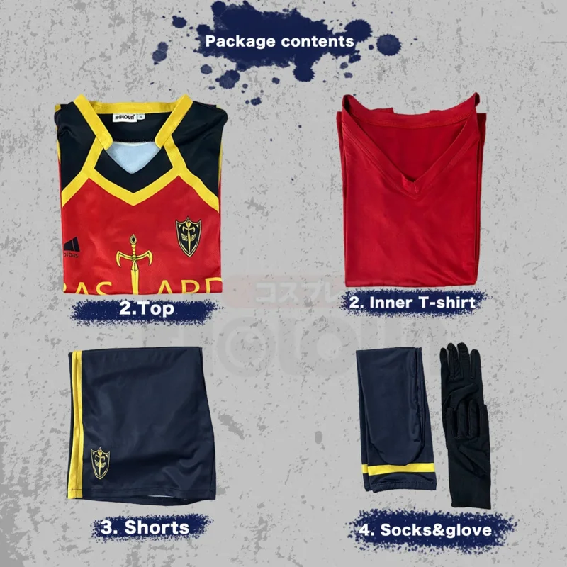 Disfraz de Anime Blue Preson, disfraz de Bastard Munchen, uniforme rojo, Ness Kaiser Isagi Yukimiya Kurona Kunigami, disfraz de fútbol