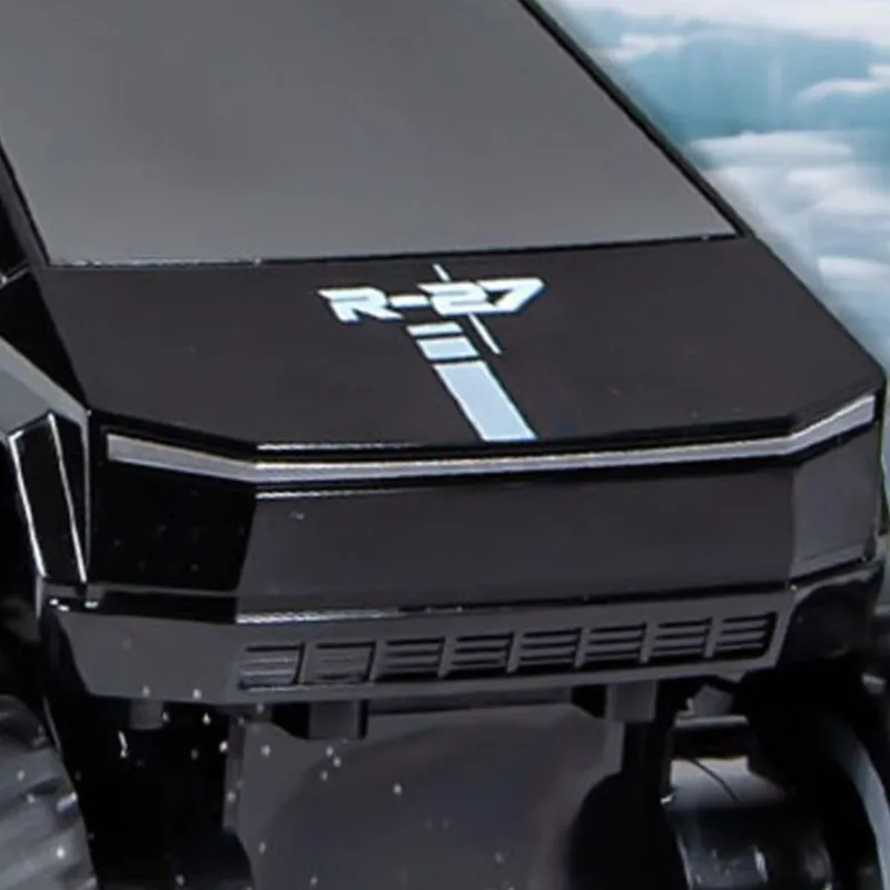RC Pickup Truck 1/18 2.4G Model Q218 8*8 Amphibious All Terrain Controlled Off Road Car Stunt Vehicle 360 Rotation RTR Battery